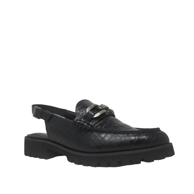 Mocasines Mayrra negro para mujer