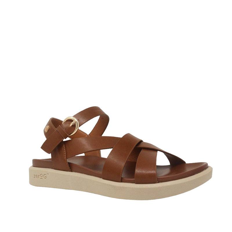 Sandalias flats Inddyra tan para mujer