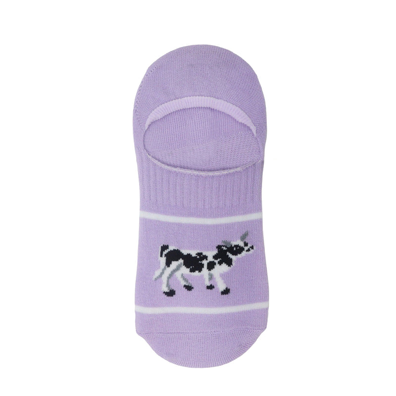 Punteras Invisibles Invcow color morado unisex