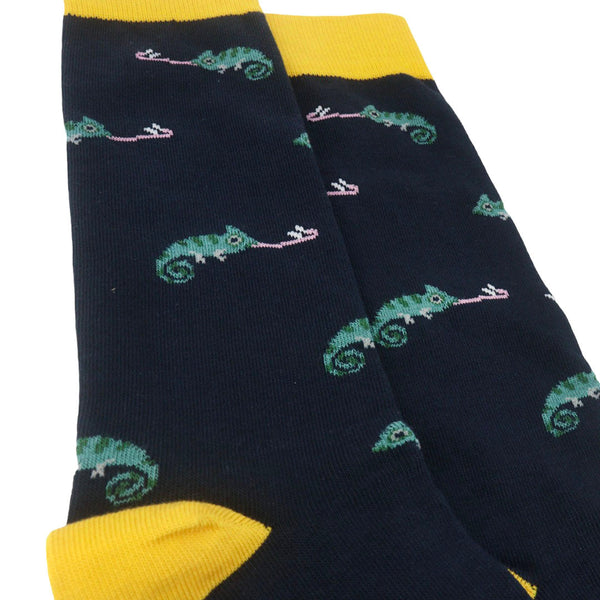 Calcetines Iguana color navy