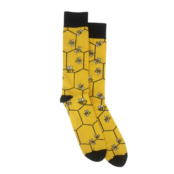 Calcetines Bee color amarillo