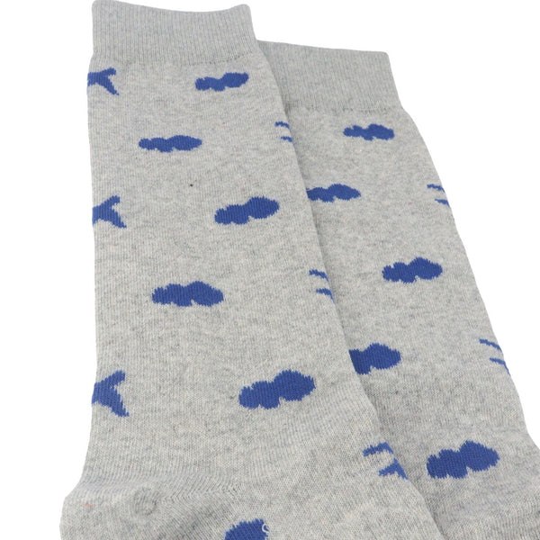 Calcetines Avion color gris