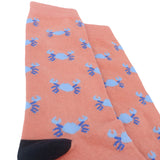 Calcetines Crab color rosado