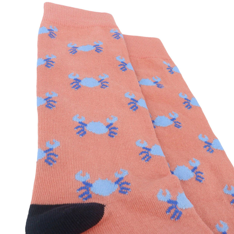 Calcetines Crab color rosado