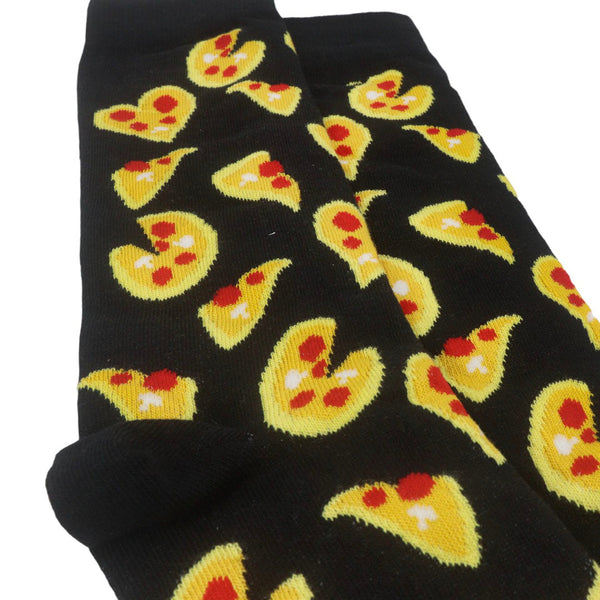 Calcetines Pizza color negro