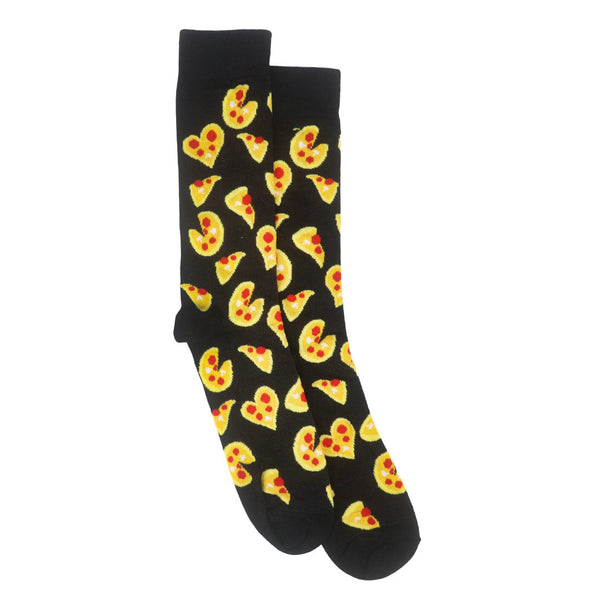 Calcetines Pizza color negro