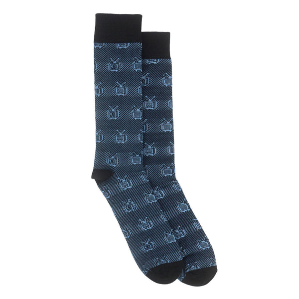 Calcetines Tv color navy unisex