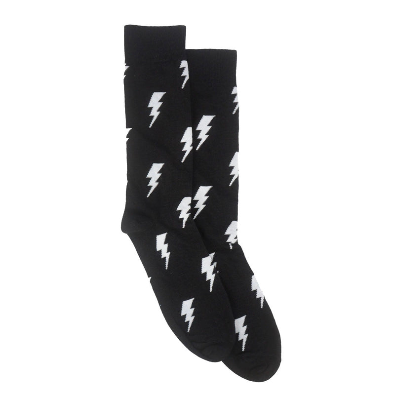 Calcetines Rayo color negro unisex