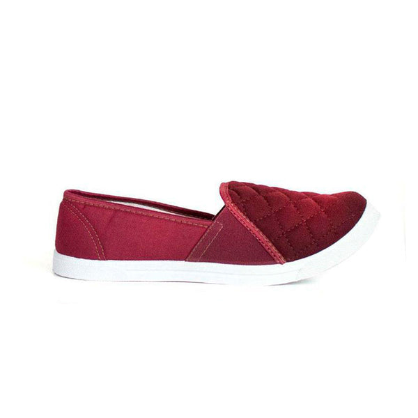 Zapatillas Quil burgundy para Mujer