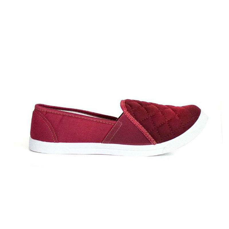 Zapatillas Quil burgundy para Mujer