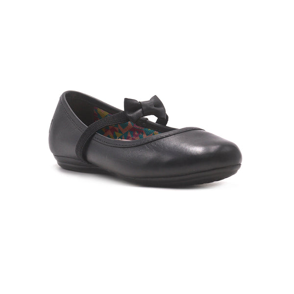 Zapatos escolares Adrianna 2 negro para niñas