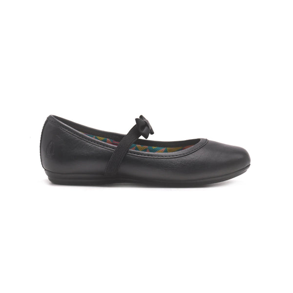 Zapatos escolares Adrianna 2 negro para niñas