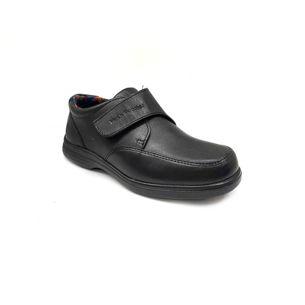 Zapatos escolares Luka velcro 2.0  negro para Niños