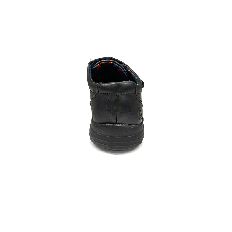 Zapatos escolares Luka velcro 2.0  negro para Niños