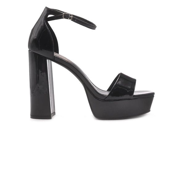 Sandalias Omega negro para Mujer