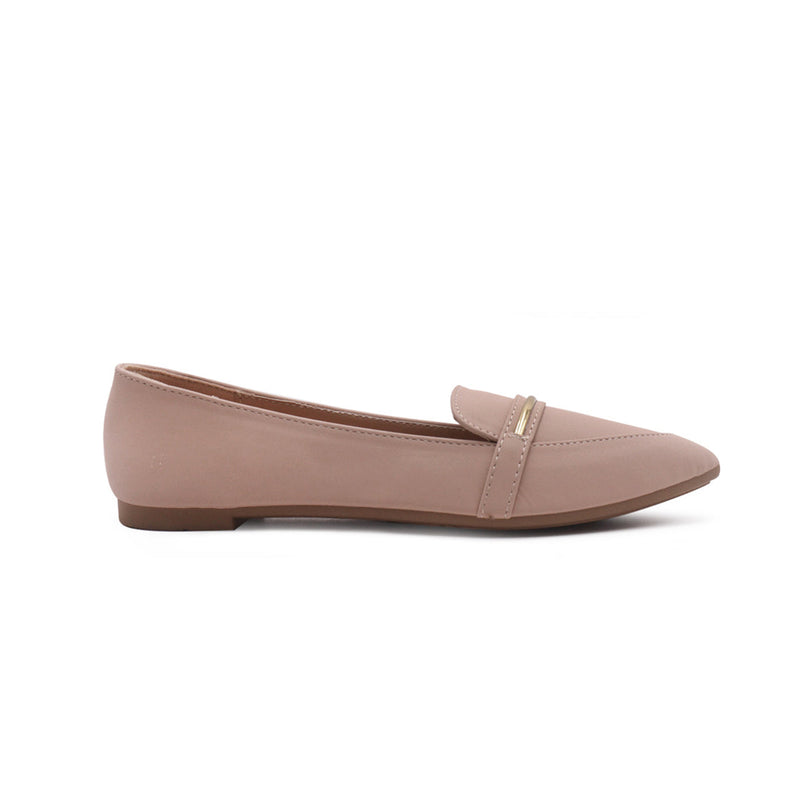 Balerinas Joan Miramar beige para Mujer