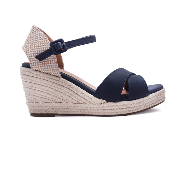 Sandalias Lya navy para Mujer