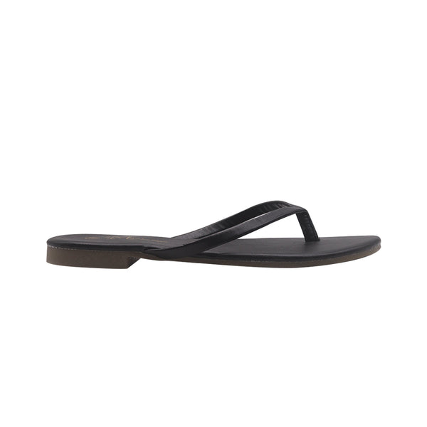 Sandalias flats Karen negro para Mujer