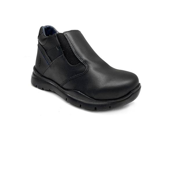 Zapatos Escolares Bota Truco negro para Niños