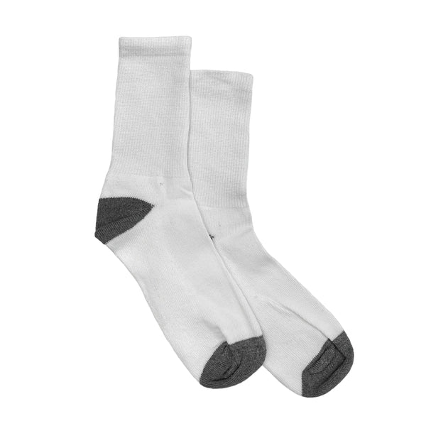 Calcetines Escolar L blanco para Unisex