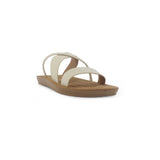 Sandalias flats Zonia blanco para mujer