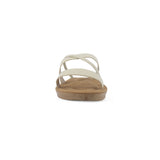 Sandalias flats Zonia blanco para mujer