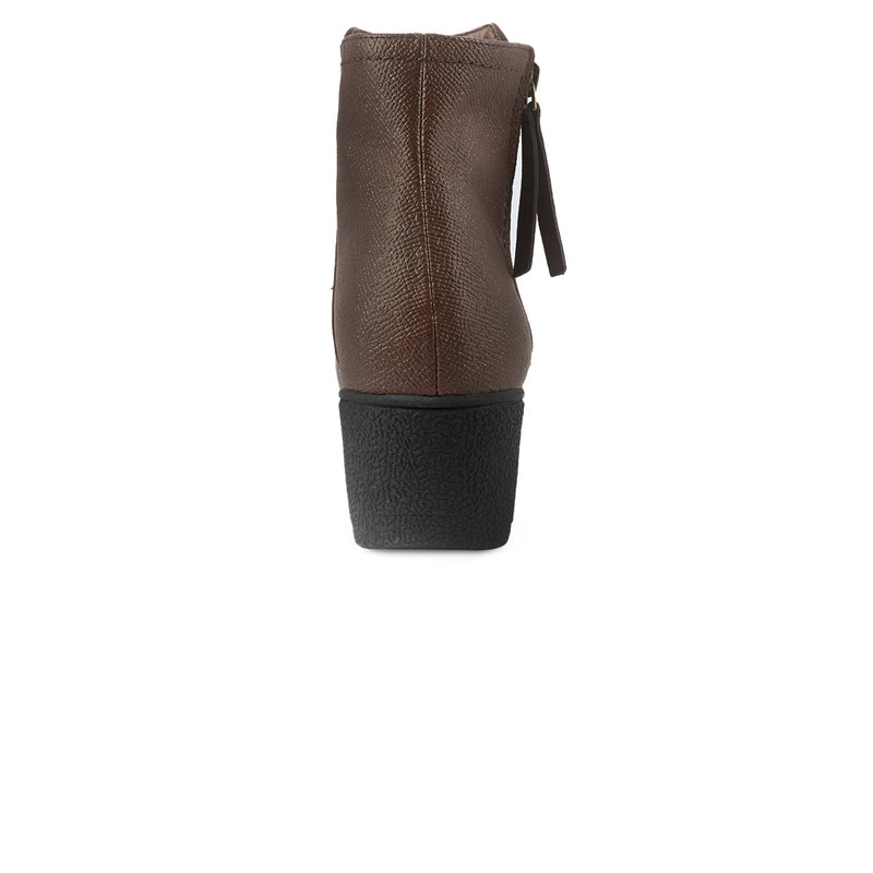 Botas Mayra cafe para Mujer