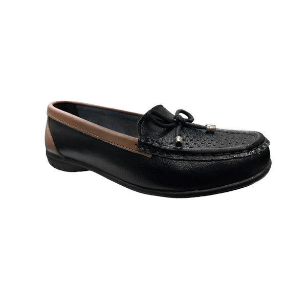 Mocasines Vilma negro para mujer