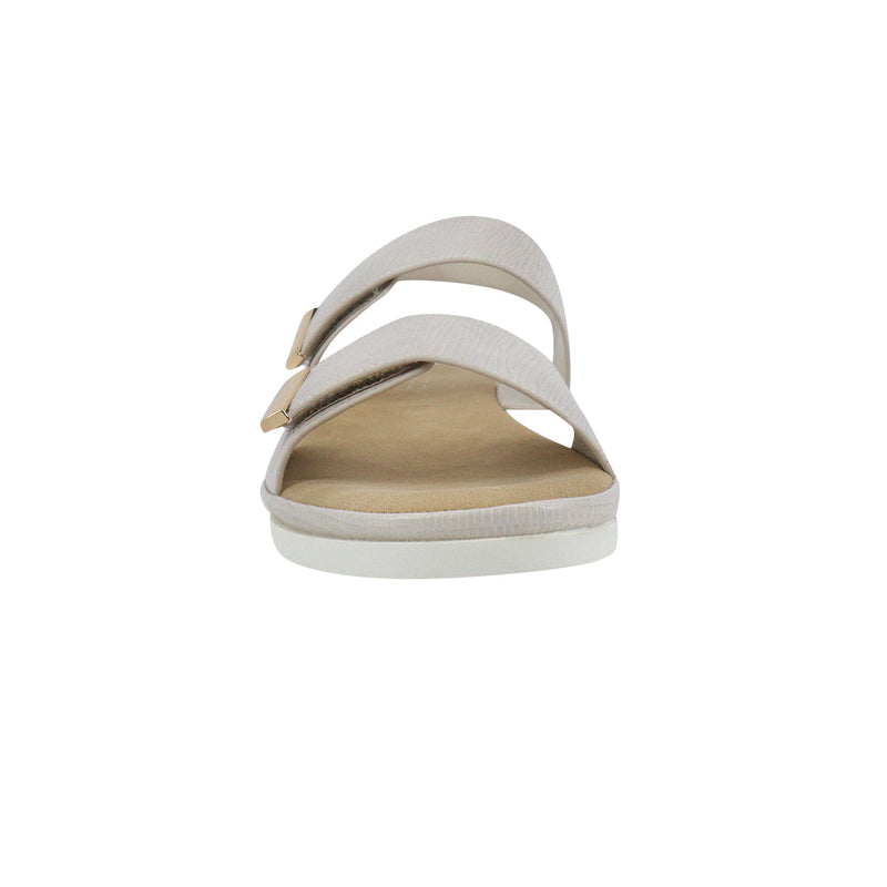 Sandalias flats Carlota blanco para Mujer