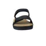 Sandalias flats Carlota negro para Mujer