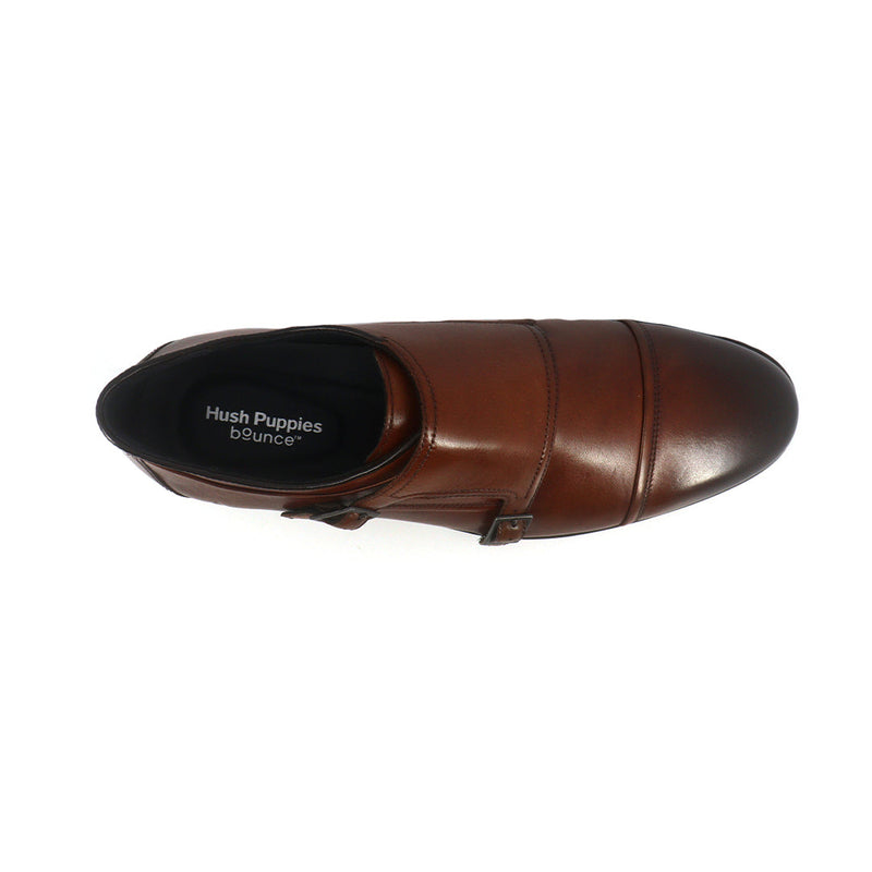 Zapatos de vestir Daxton Monk slip-on Tan para Hombre