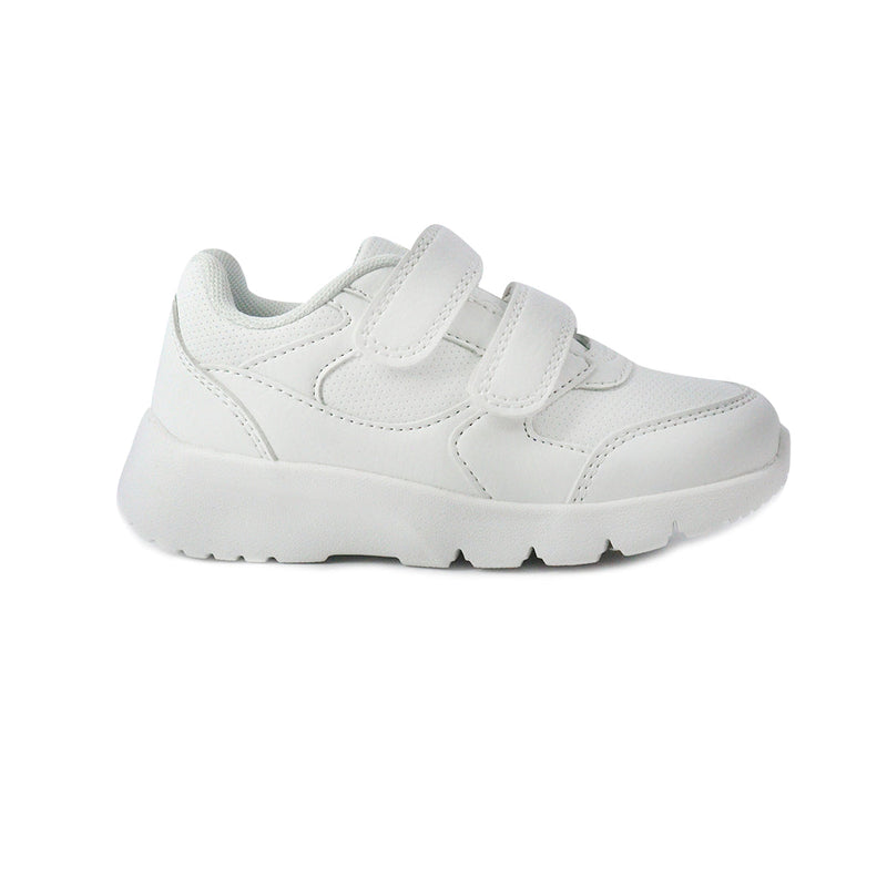 Zapatos escolares Aran blanco para Infantes