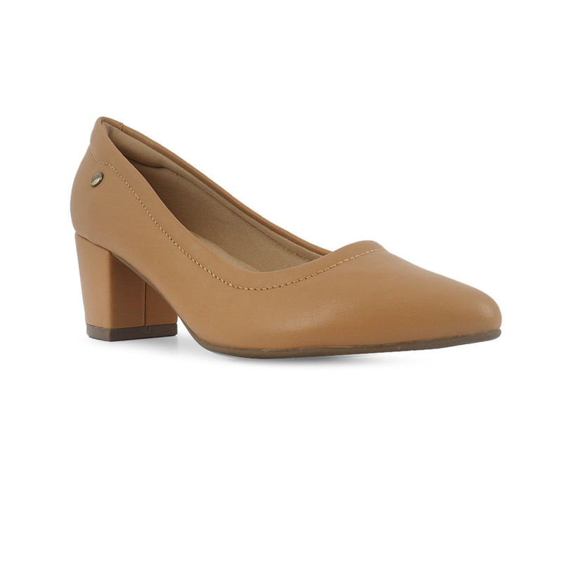 Zapatos de tacon Bruny tan para Mujer