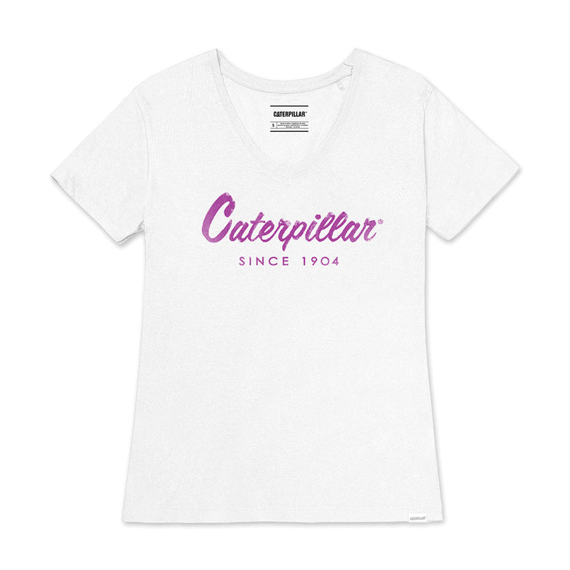 Camiseta Scripvneck para Mujer