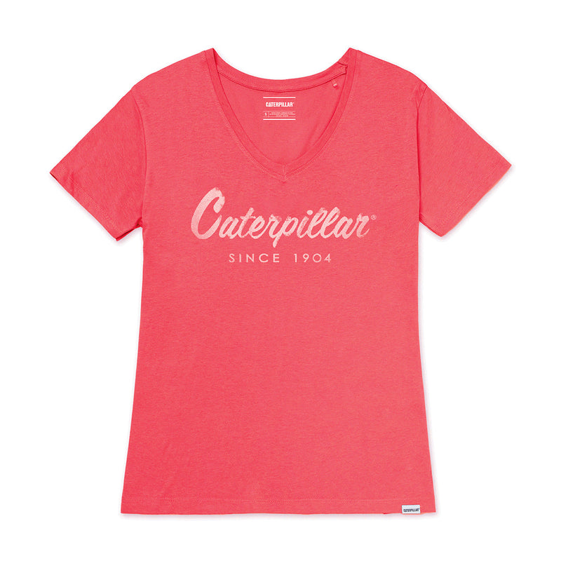 Camiseta Scripvneck para Mujer