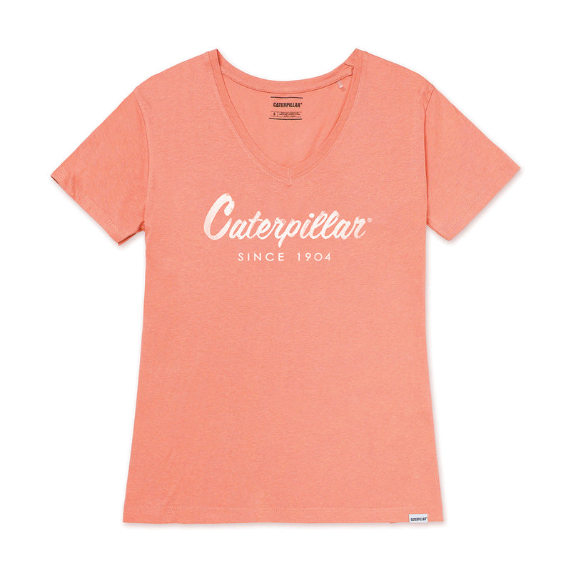 Camiseta Scripvneck para Mujer