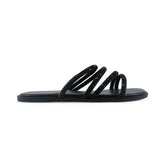 Sandalias flats Mady negro para Mujer