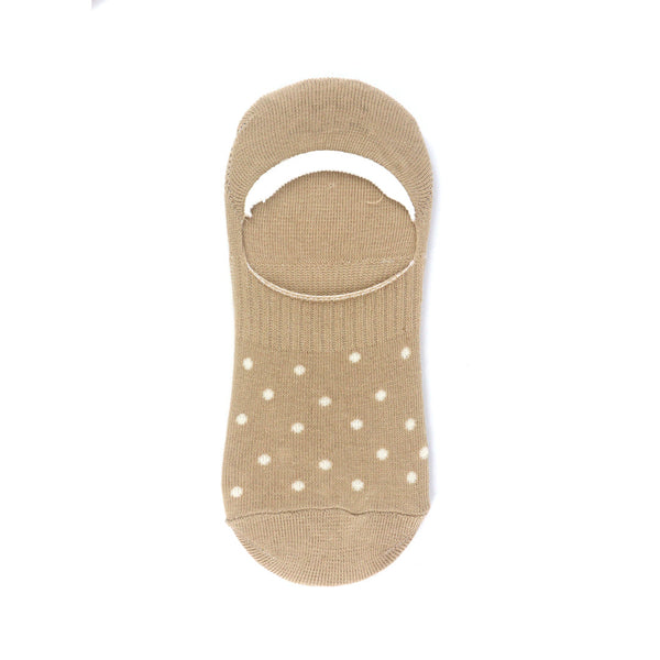 Calcetines Puntos beige para Mujer