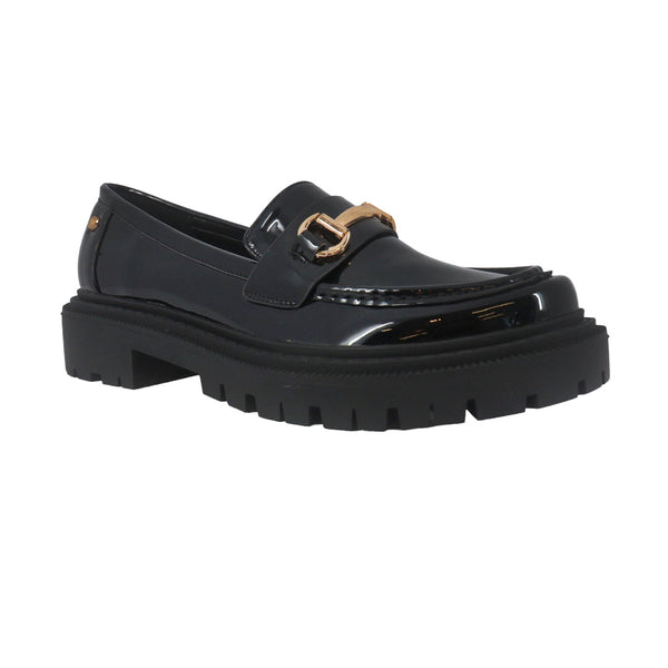 Mocasines Avrile color negro para mujer