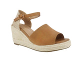 Sandalias de cuña Anaya color tan para mujer