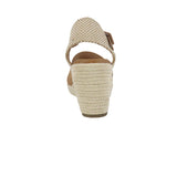 Sandalias de cuña Anaya color tan para mujer