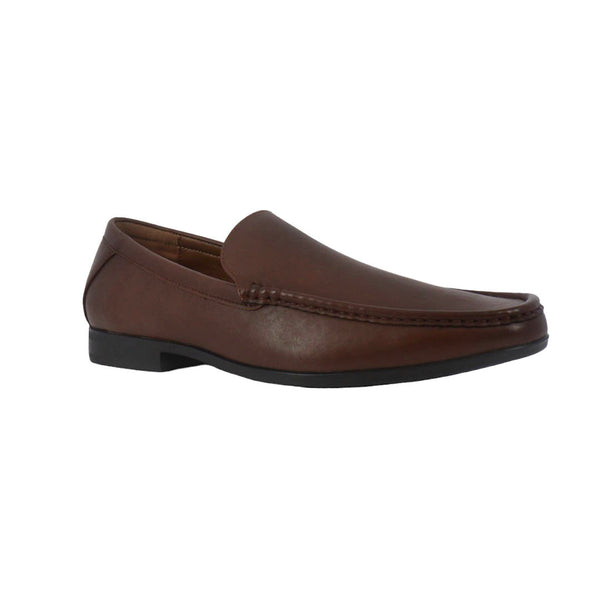 Zapatos de vestir Carlo slip-on color tan para hombre