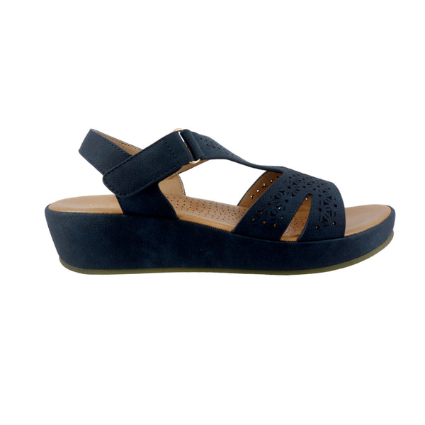 Sandalias Anne navy para mujer