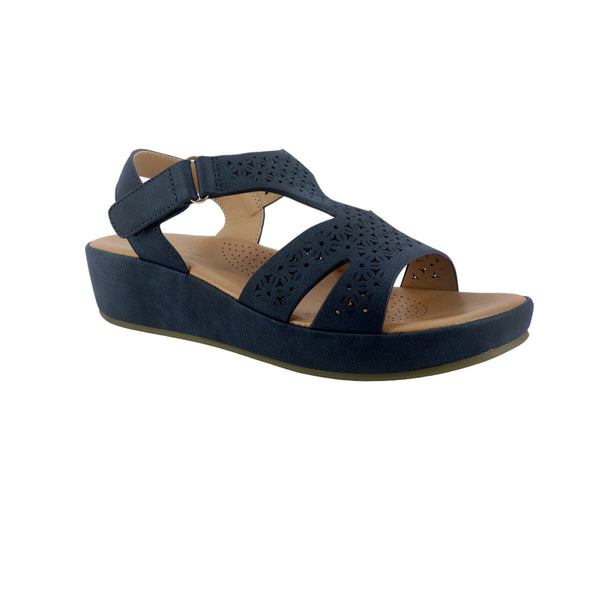 Sandalias Anne navy para mujer