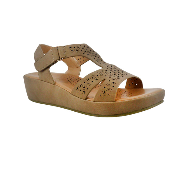 Sandalias Anne tan para mujer