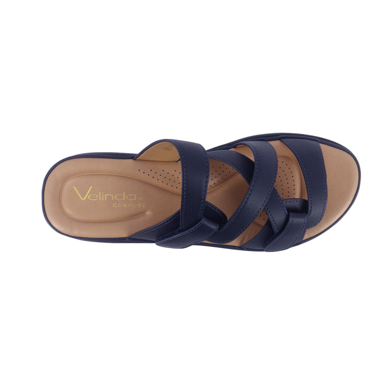 Sandalias Dilana navy para mujer