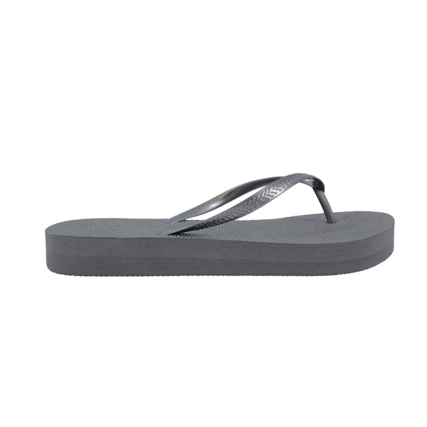 Sandalias flats Praia plateado para mujer