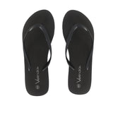 Sandalias flats Praia negro para mujer