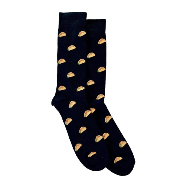 Calcetines Tacos color navy para unisex