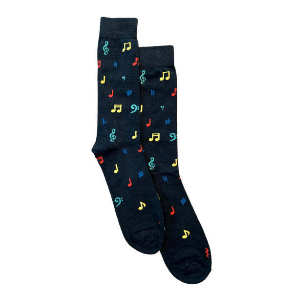 Calcetines Musica color navy para unisex